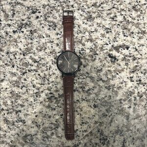 Unlisted Brown and Black Men's Watch